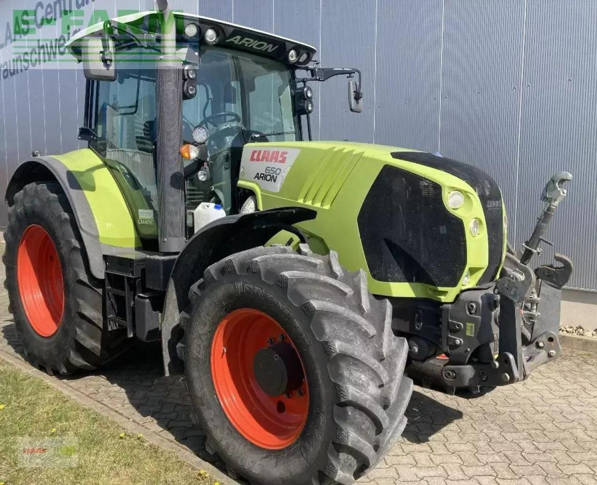 Tracteur agricole CLAAS arion 650 cmatic CMATIC