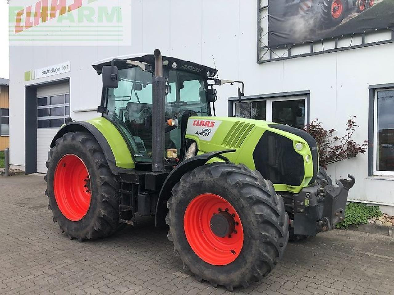 Tracteur agricole CLAAS arion 650 cmatic CMATIC