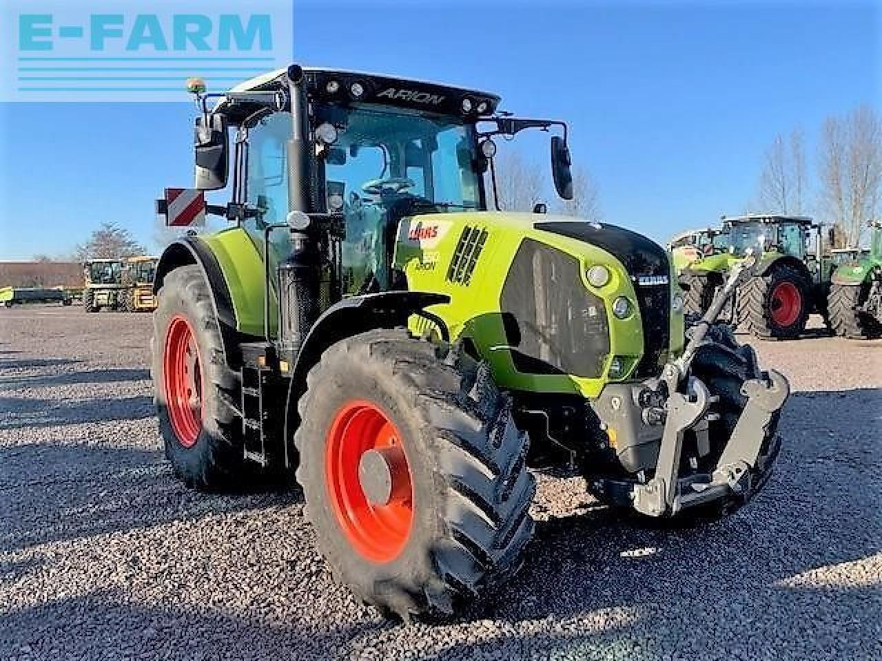 Tracteur agricole CLAAS arion 650 cmatic CMATIC