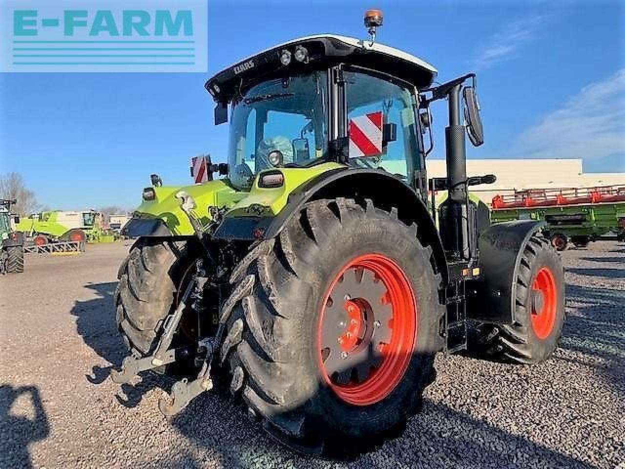 Tracteur agricole CLAAS arion 650 cmatic CMATIC