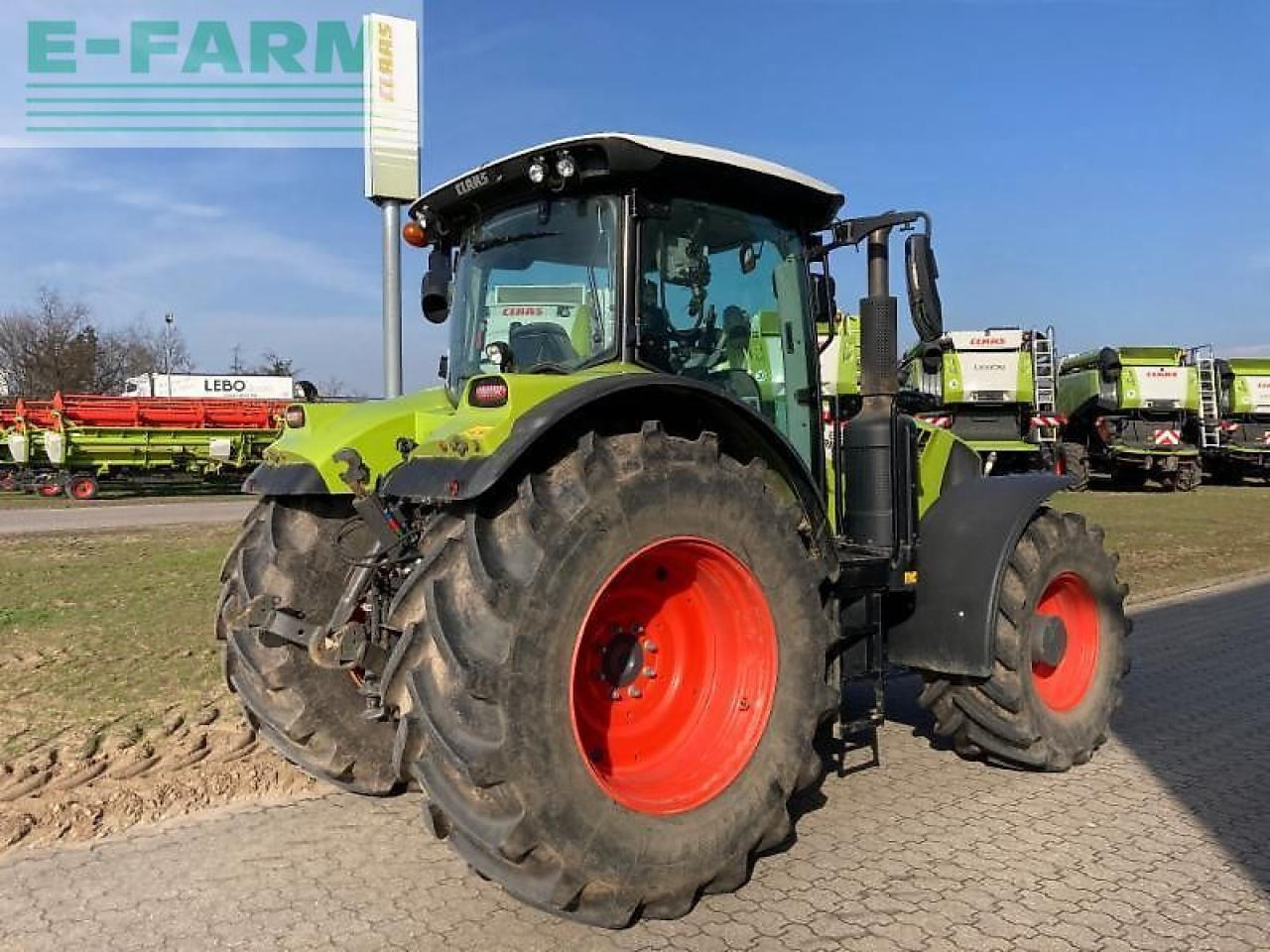 Tracteur agricole CLAAS arion 650 cmatic cebis