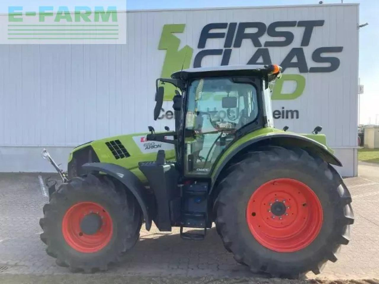 Tracteur agricole CLAAS arion 650 cmatic cebis CMATIC CEBIS
