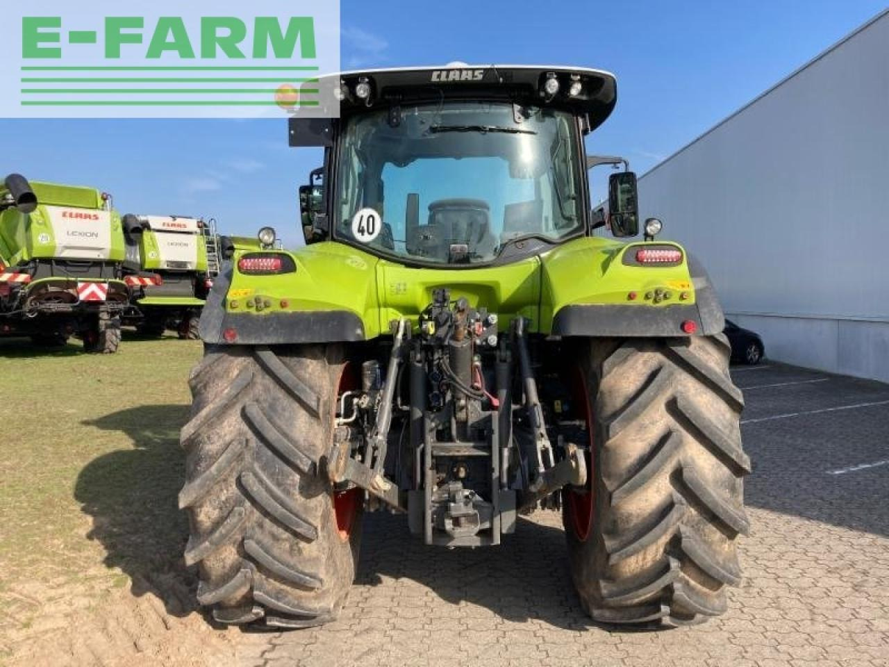 Tracteur agricole CLAAS arion 650 cmatic cebis CMATIC CEBIS
