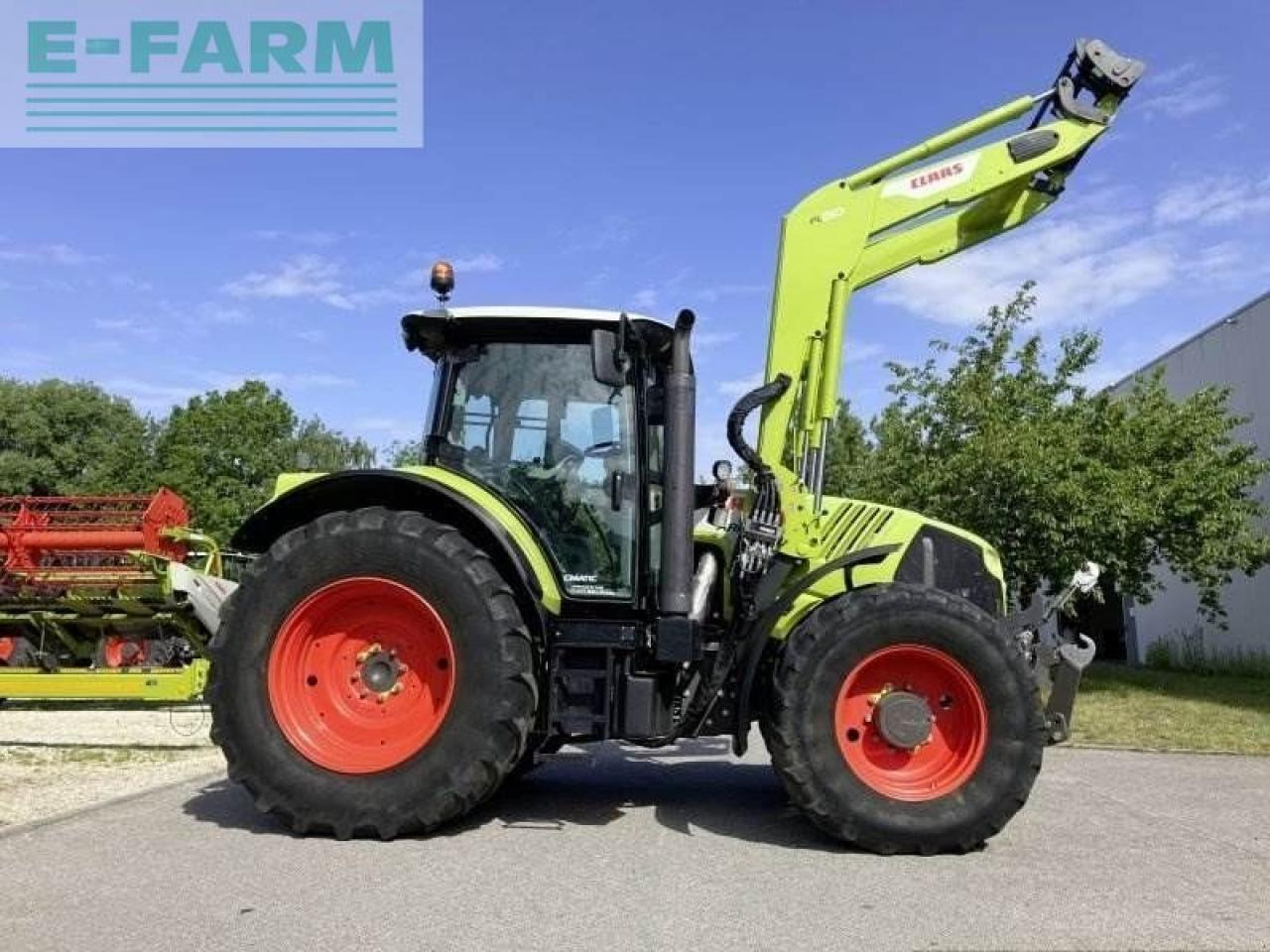 Tracteur agricole CLAAS arion 650 cmatic cebis+fl150 CMATIC CEBIS