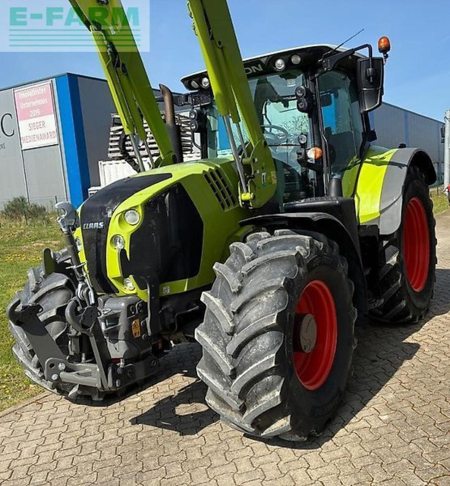 Tracteur agricole CLAAS arion 650 cmatic cis+ CMATIC CIS+