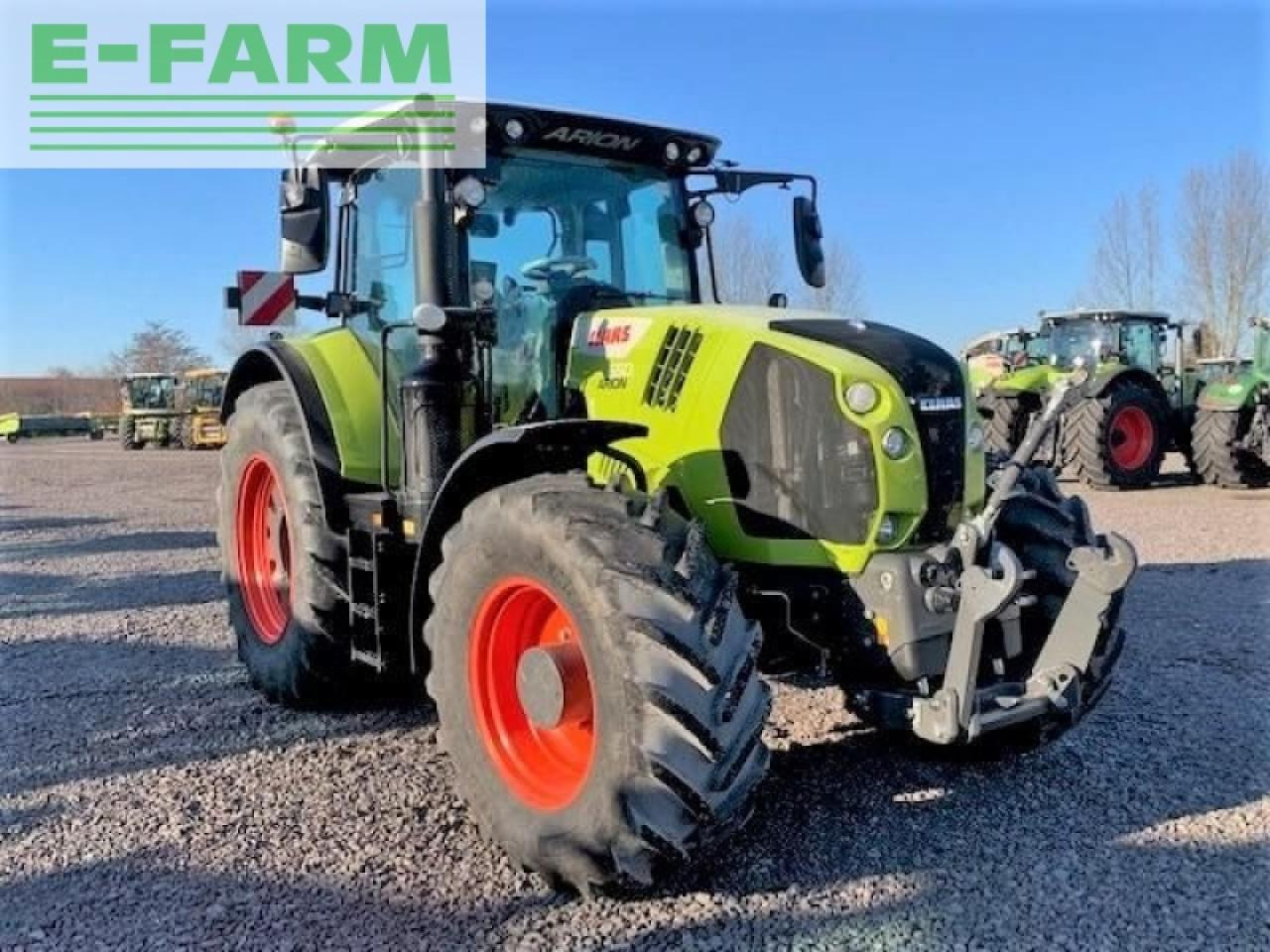 Tracteur agricole CLAAS arion 650 cmatic stage v