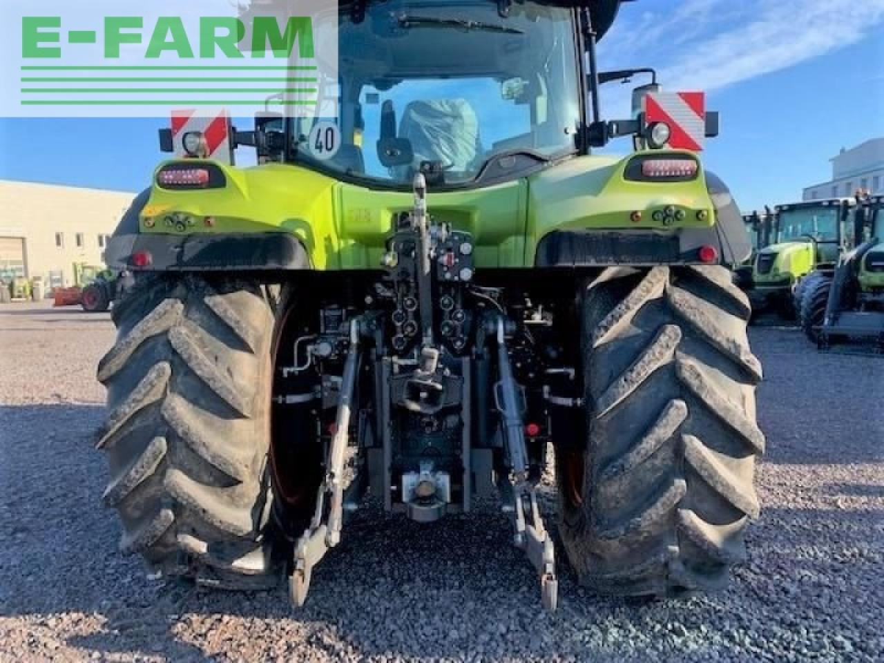 Tracteur agricole CLAAS arion 650 cmatic stage v