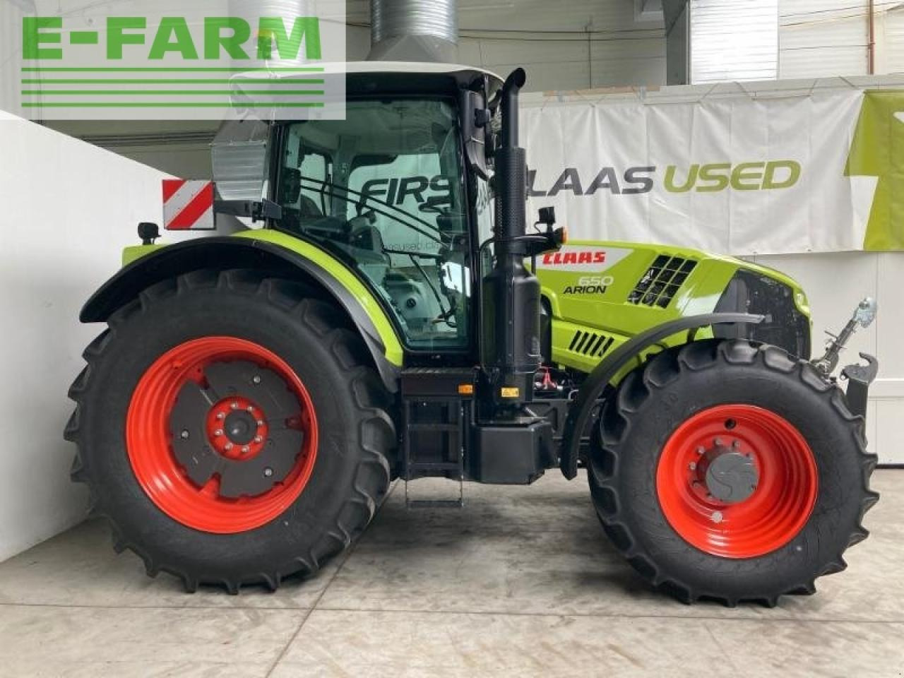 Tracteur agricole CLAAS arion 650 hexa stage v