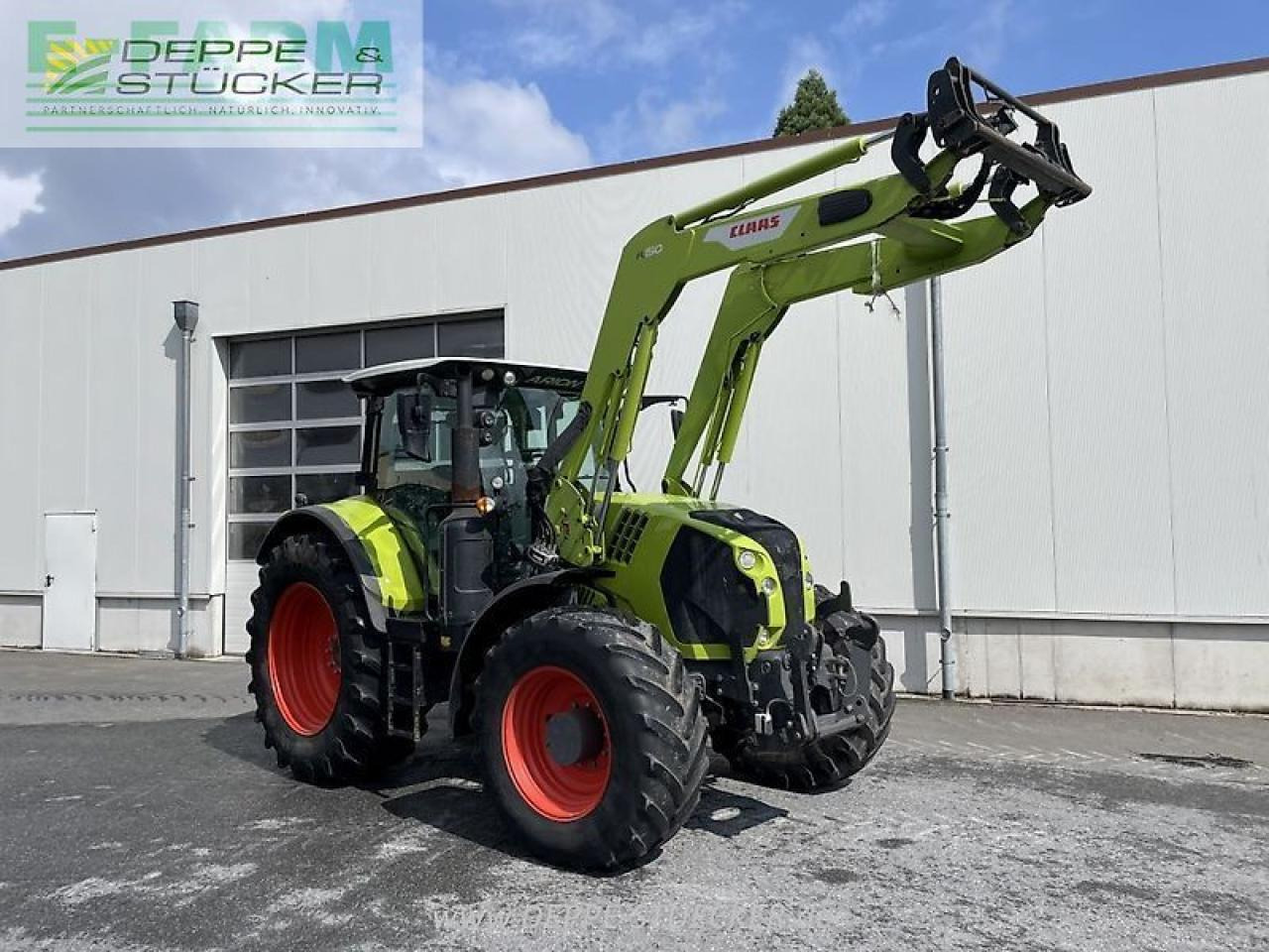 Tracteur agricole CLAAS arion 650 hexashift