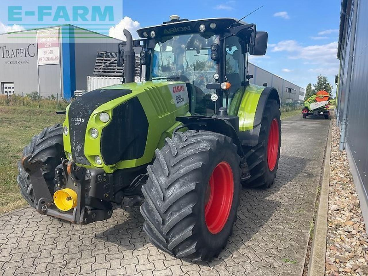 Tracteur agricole CLAAS arion 650 hexashift