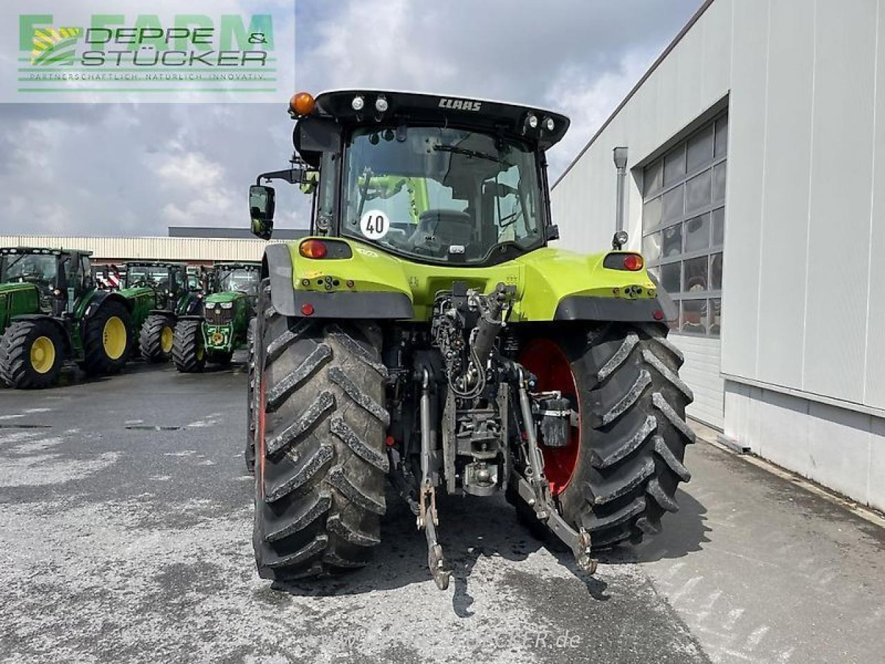 Tracteur agricole CLAAS arion 650 hexashift