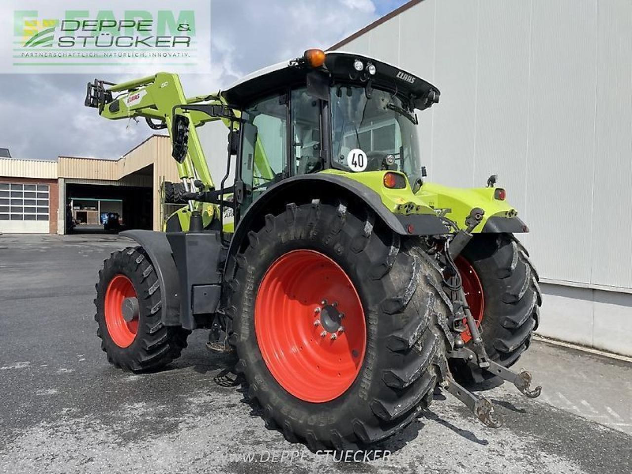 Tracteur agricole CLAAS arion 650 hexashift
