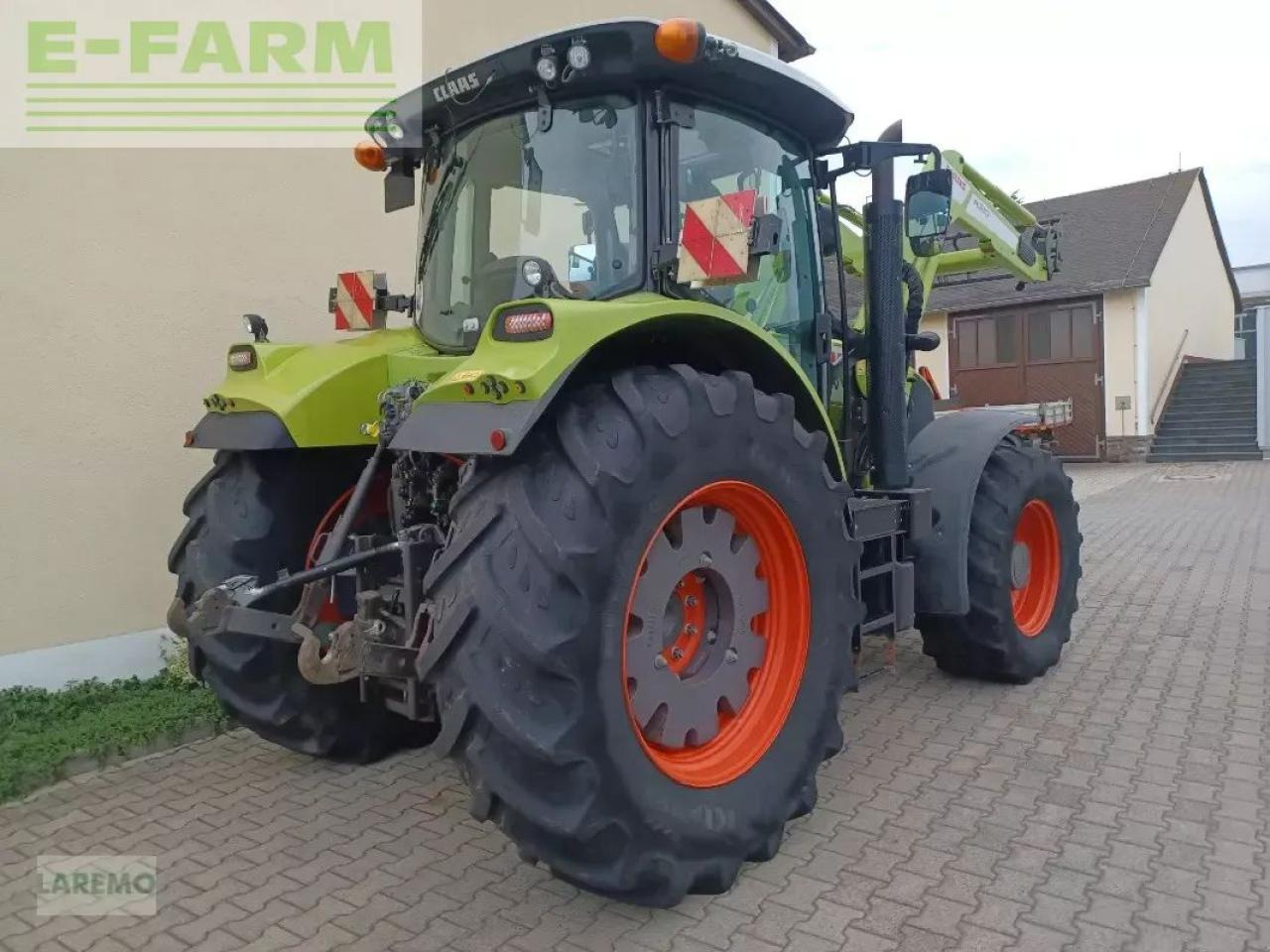 Tracteur agricole CLAAS arion 650 hexashift cebis + fl 120 HEXASHIFT CEBIS