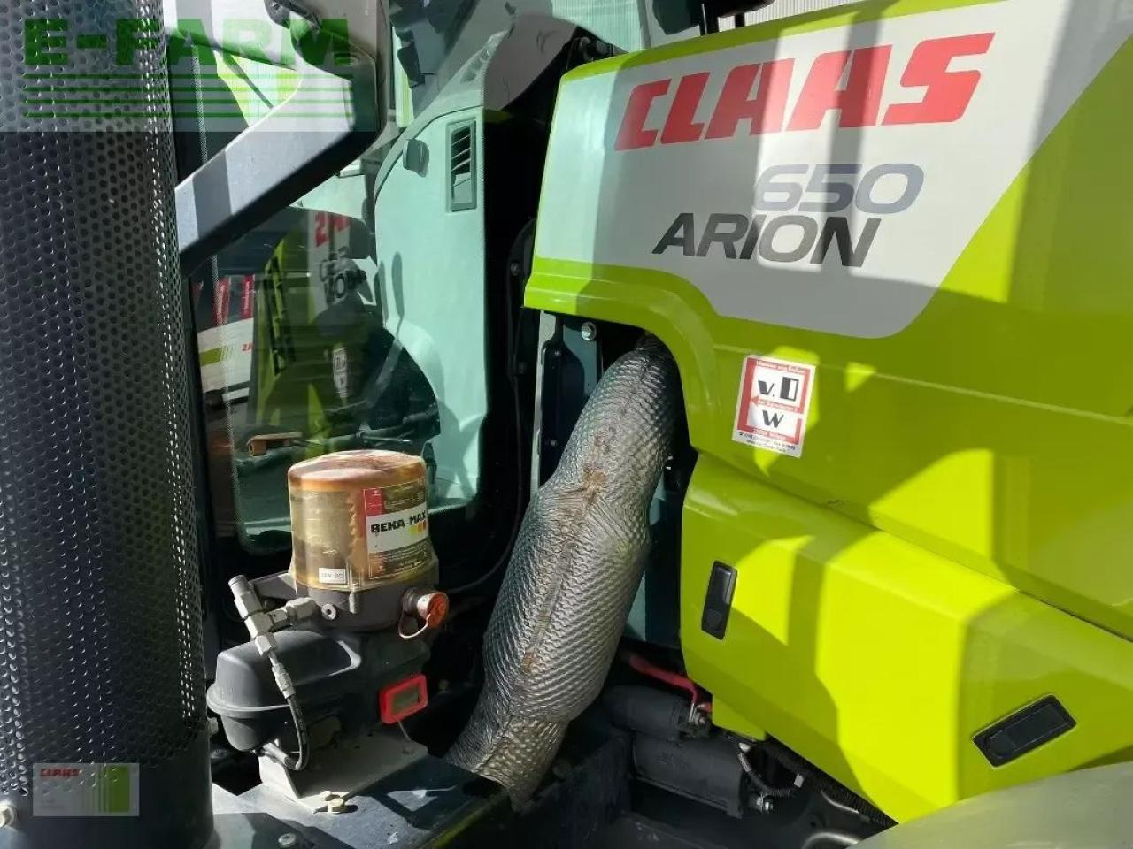 Tracteur agricole CLAAS arion 650 hexashift cis HEXASHIFT CIS