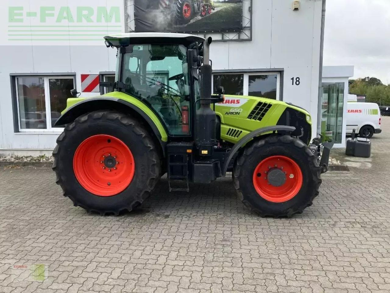 Tracteur agricole CLAAS arion 650 hexashift cis HEXASHIFT CIS
