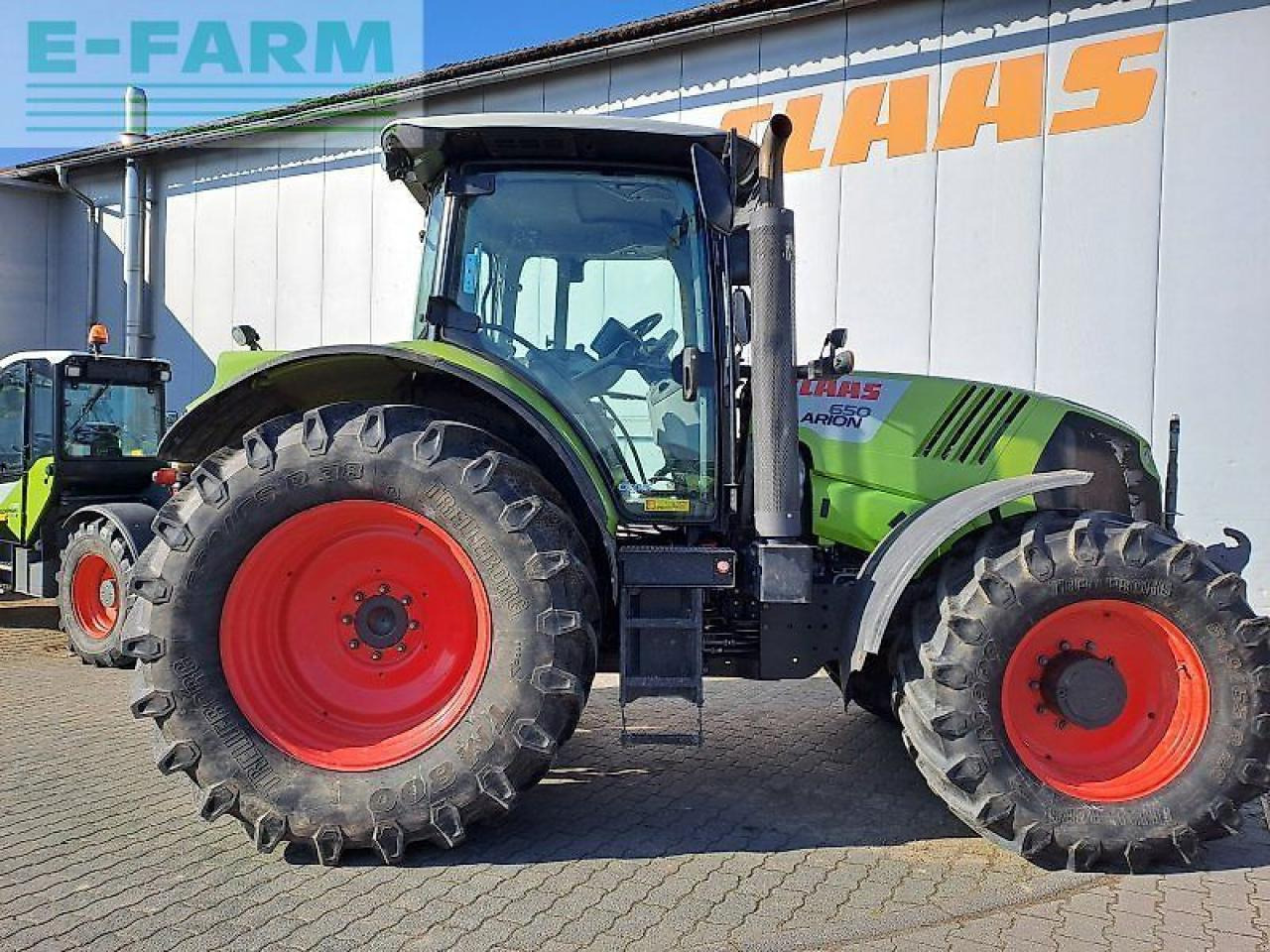 Tracteur agricole CLAAS arion 650 t4i