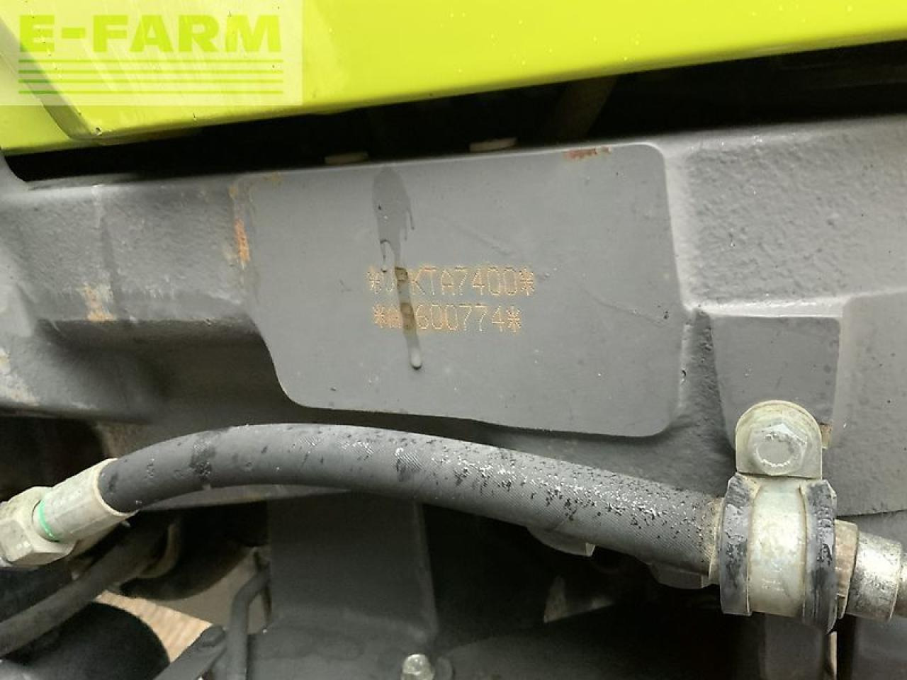 Tracteur agricole CLAAS arion 650 tractor (st25369)