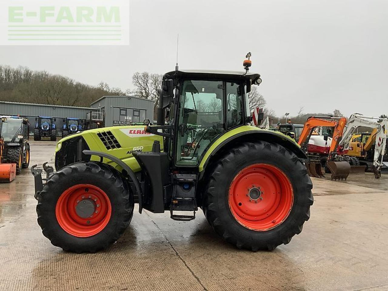 Tracteur agricole CLAAS arion 650 tractor (st25369)
