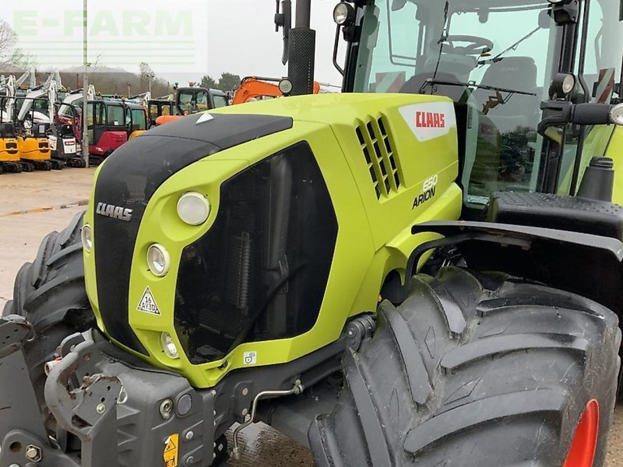 Tracteur agricole CLAAS arion 650 tractor (st25369)