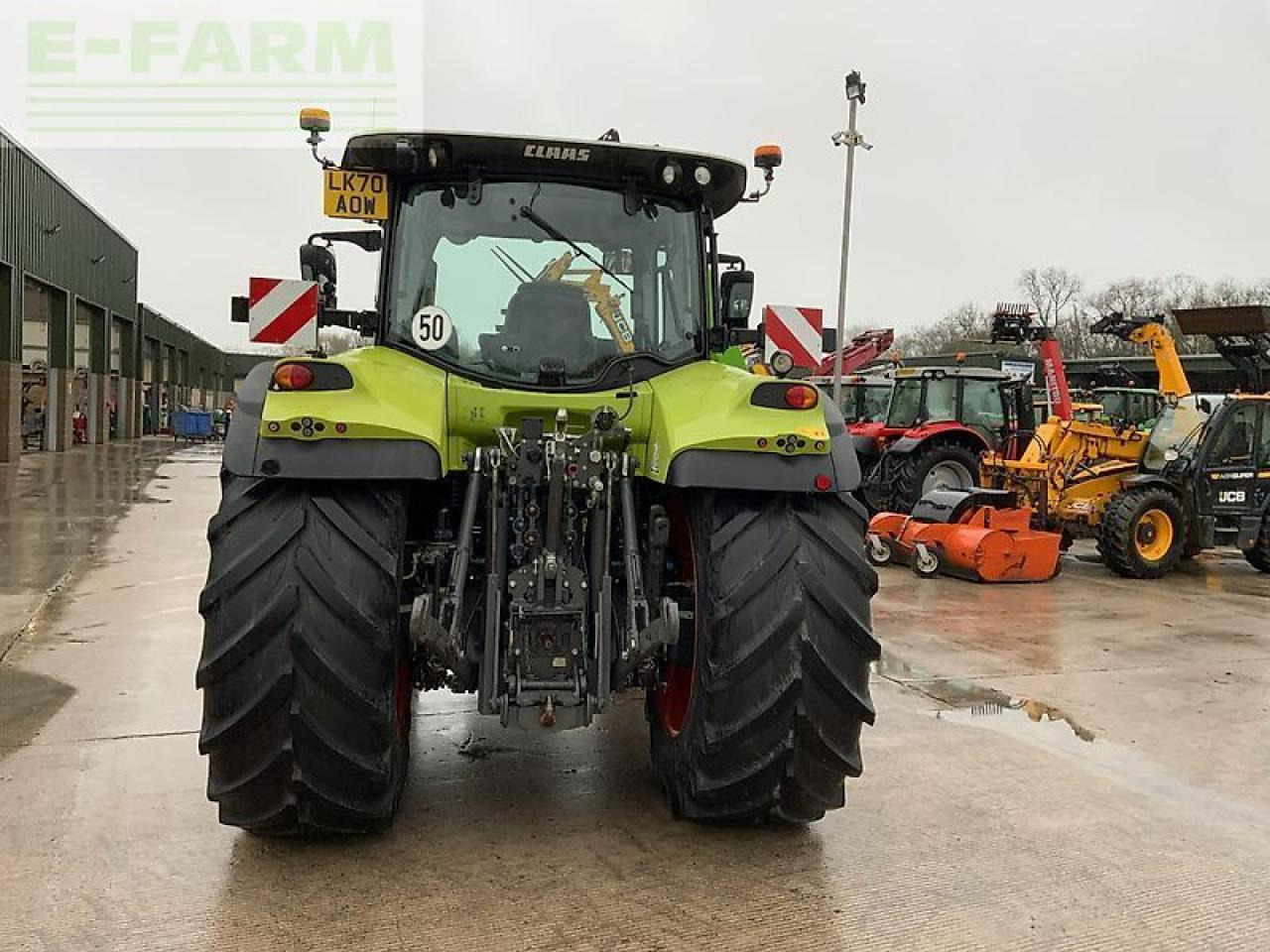 Tracteur agricole CLAAS arion 650 tractor (st25369)
