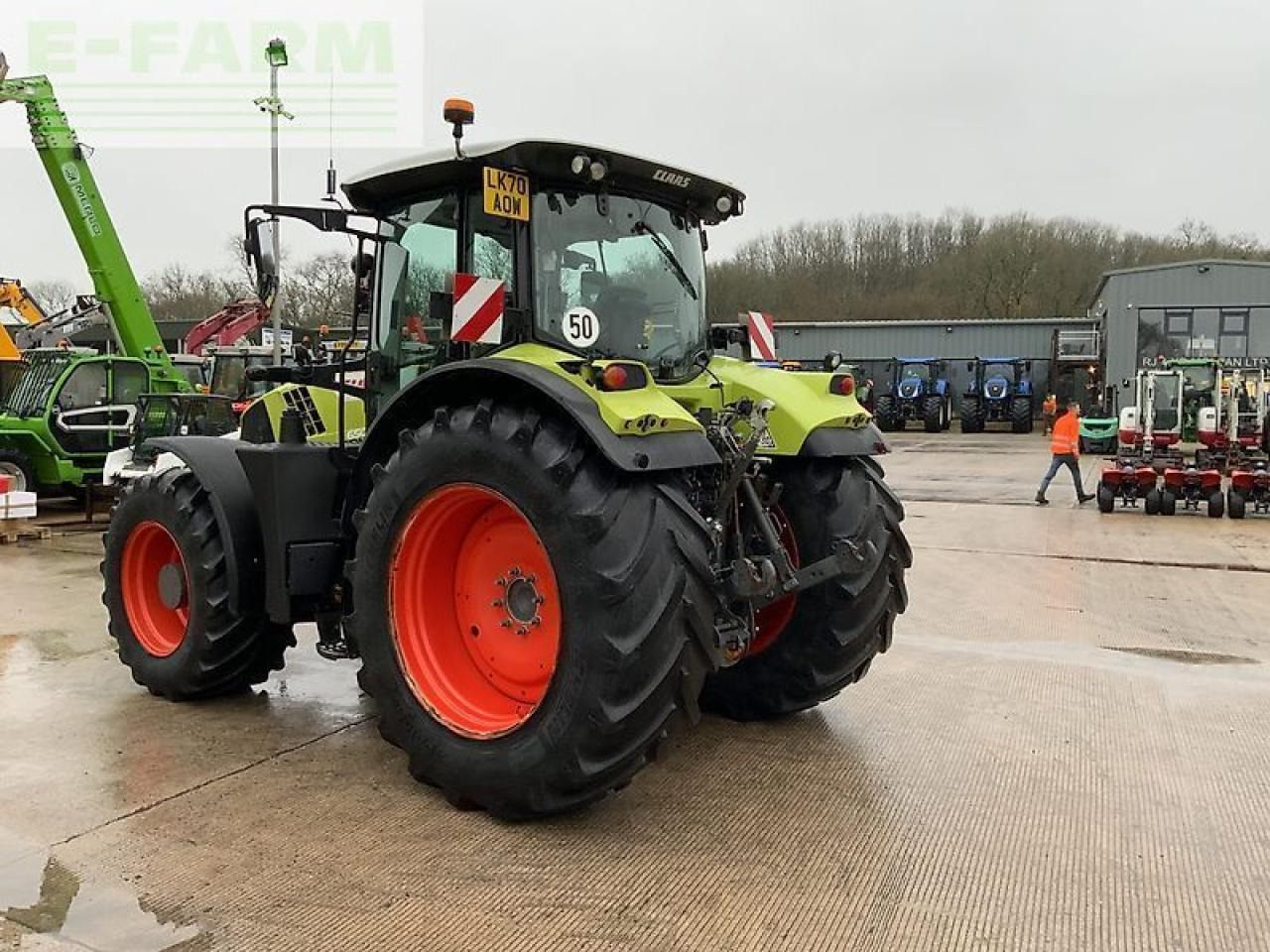 Tracteur agricole CLAAS arion 650 tractor (st25369)