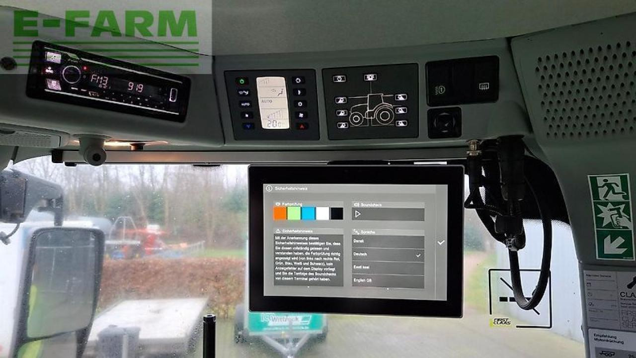 Tracteur agricole CLAAS arion 660 cebis
