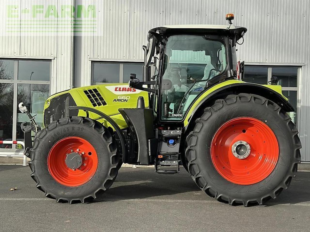 Tracteur agricole CLAAS arion 660 cebis cmatic CMATIC CEBIS