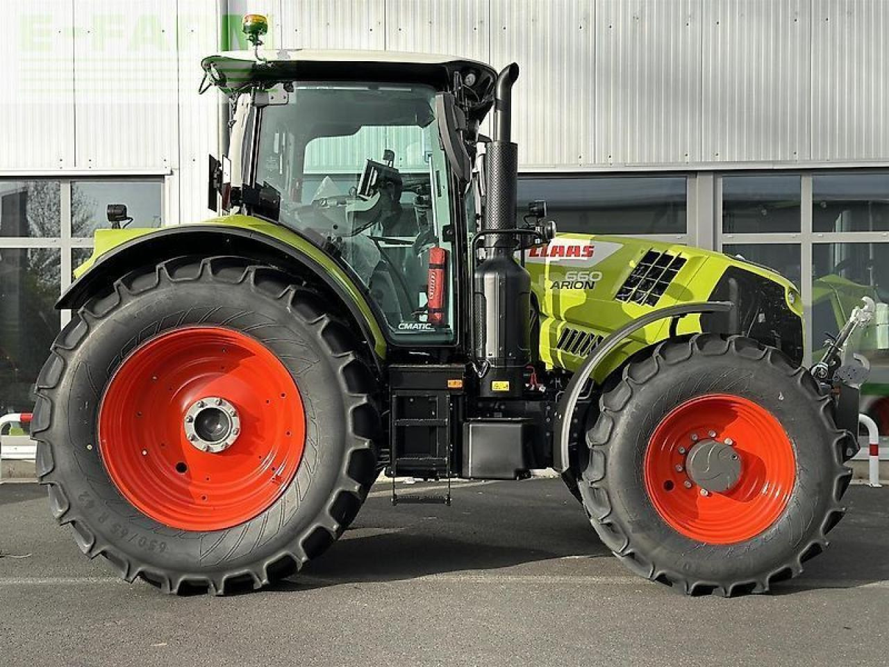 Tracteur agricole CLAAS arion 660 cebis cmatic CMATIC CEBIS