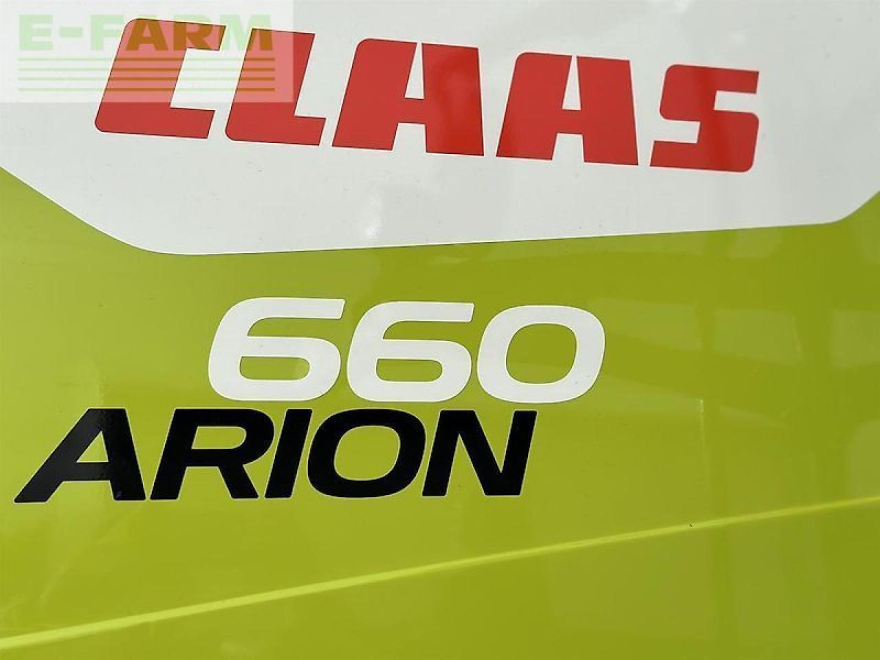Tracteur agricole CLAAS arion 660 cebis cmatic CMATIC CEBIS