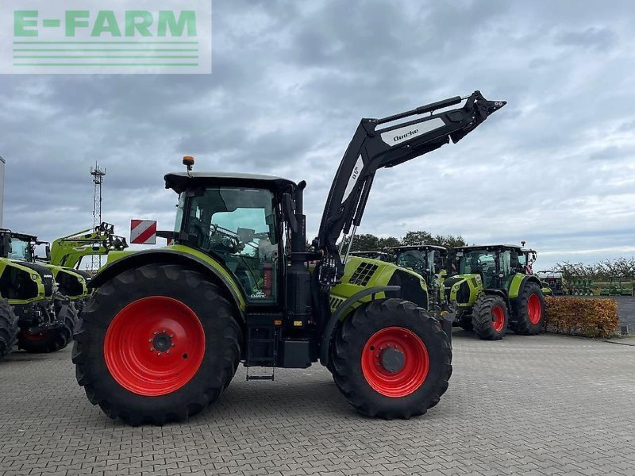 Tracteur agricole CLAAS arion 660 cis+