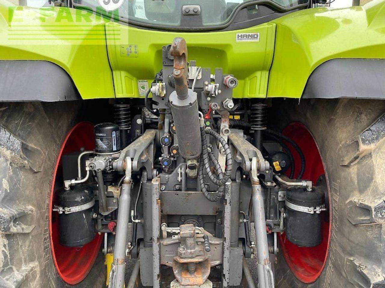 Tracteur agricole CLAAS arion 660 cis +
