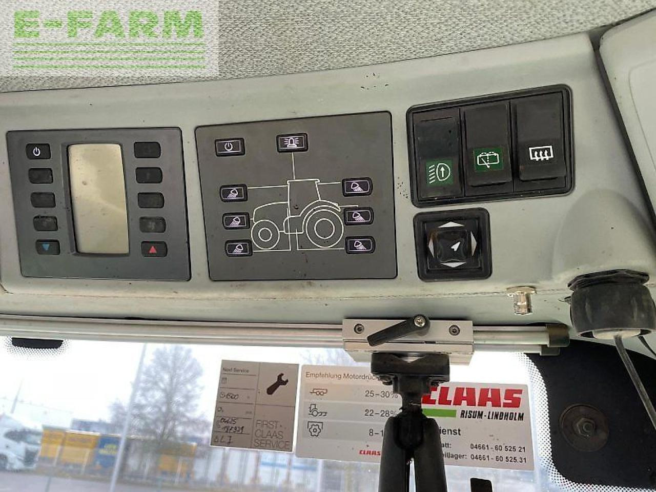 Tracteur agricole CLAAS arion 660 cis + CMATIC CIS+