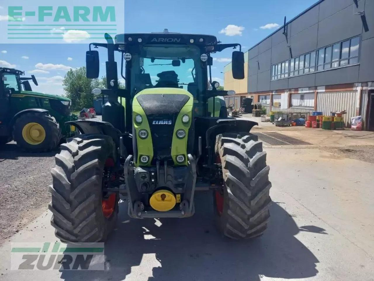 Tracteur agricole CLAAS arion 660 cmatic
