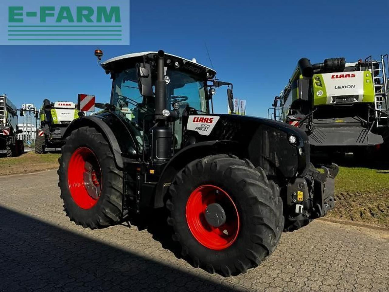 Tracteur agricole CLAAS arion 660 cmatic