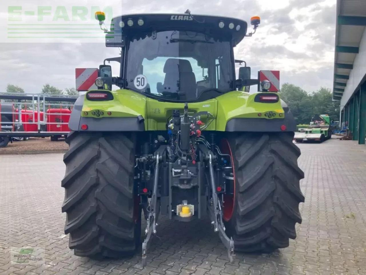 Tracteur agricole CLAAS arion 660 cmatic