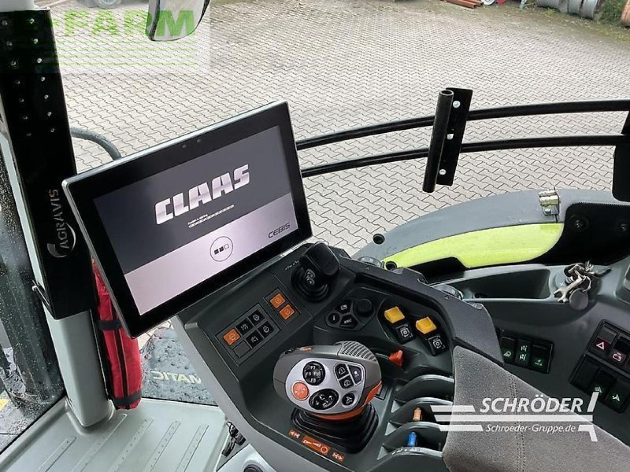 Tracteur agricole CLAAS arion 660 cmatic