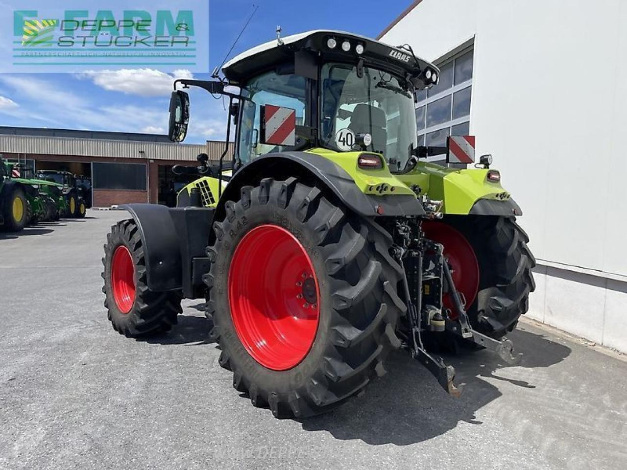 Tracteur agricole CLAAS arion 660 cmatic