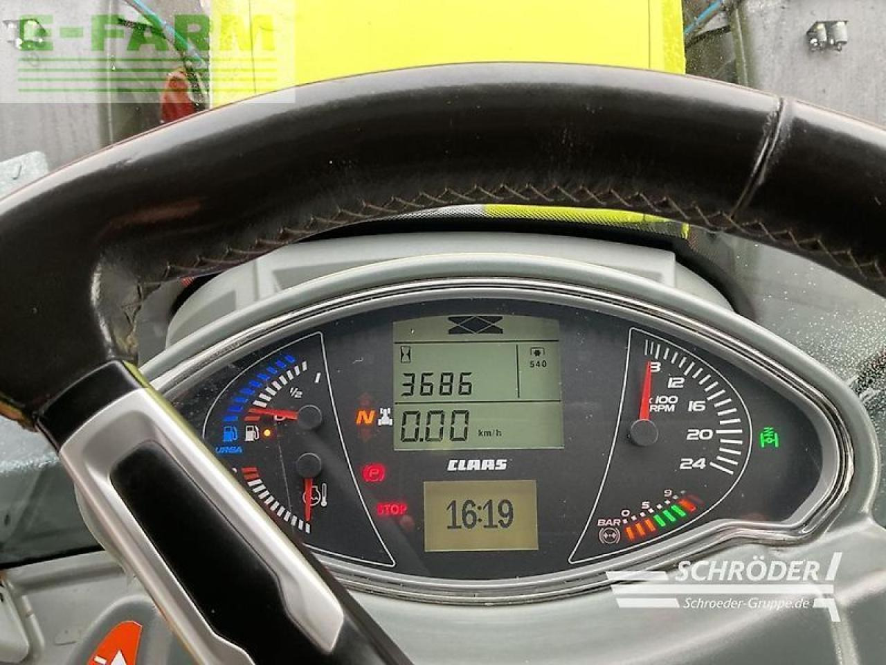 Tracteur agricole CLAAS arion 660 cmatic