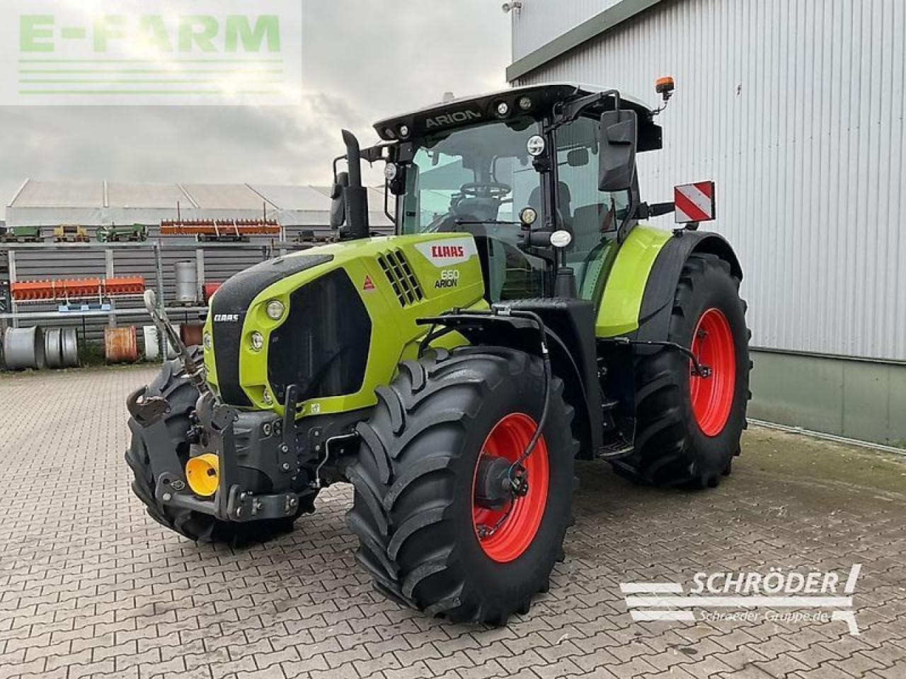 Tracteur agricole CLAAS arion 660 cmatic
