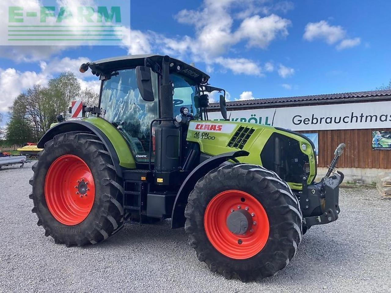 Tracteur agricole CLAAS arion 660 cmatic
