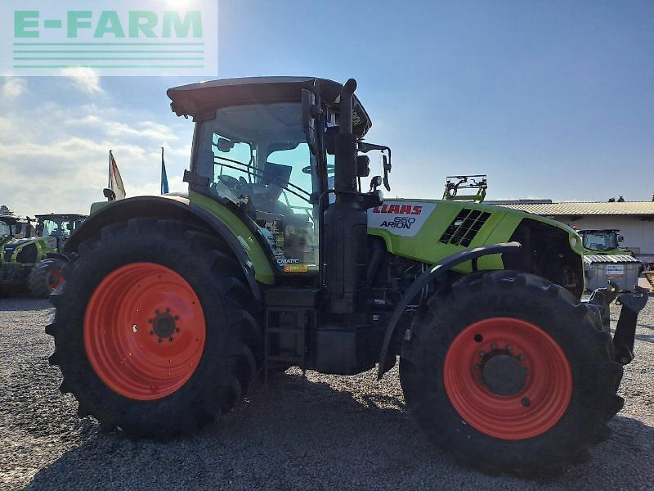 Tracteur agricole CLAAS arion 660 cmatic