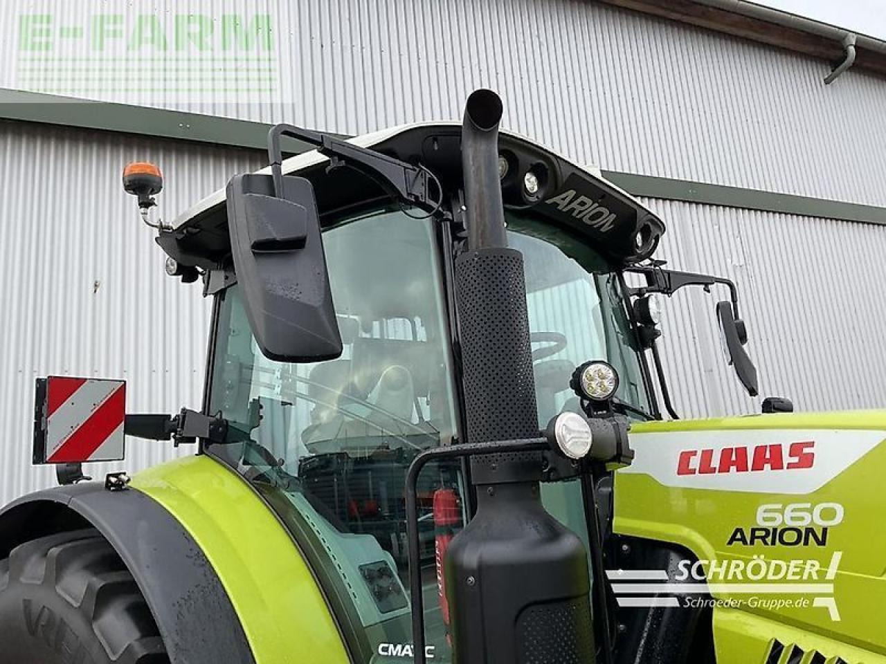 Tracteur agricole CLAAS arion 660 cmatic