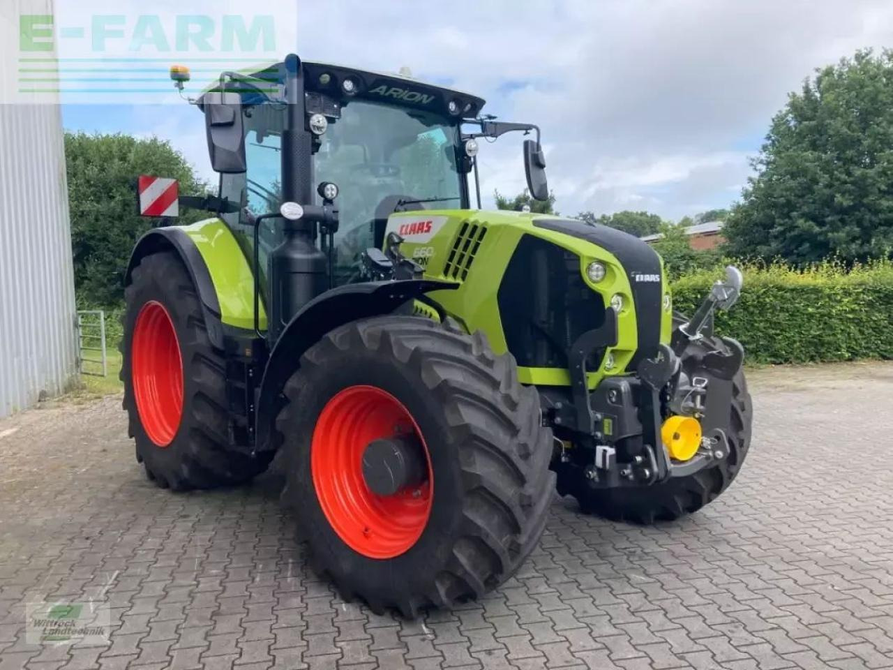 Tracteur agricole CLAAS arion 660 cmatic