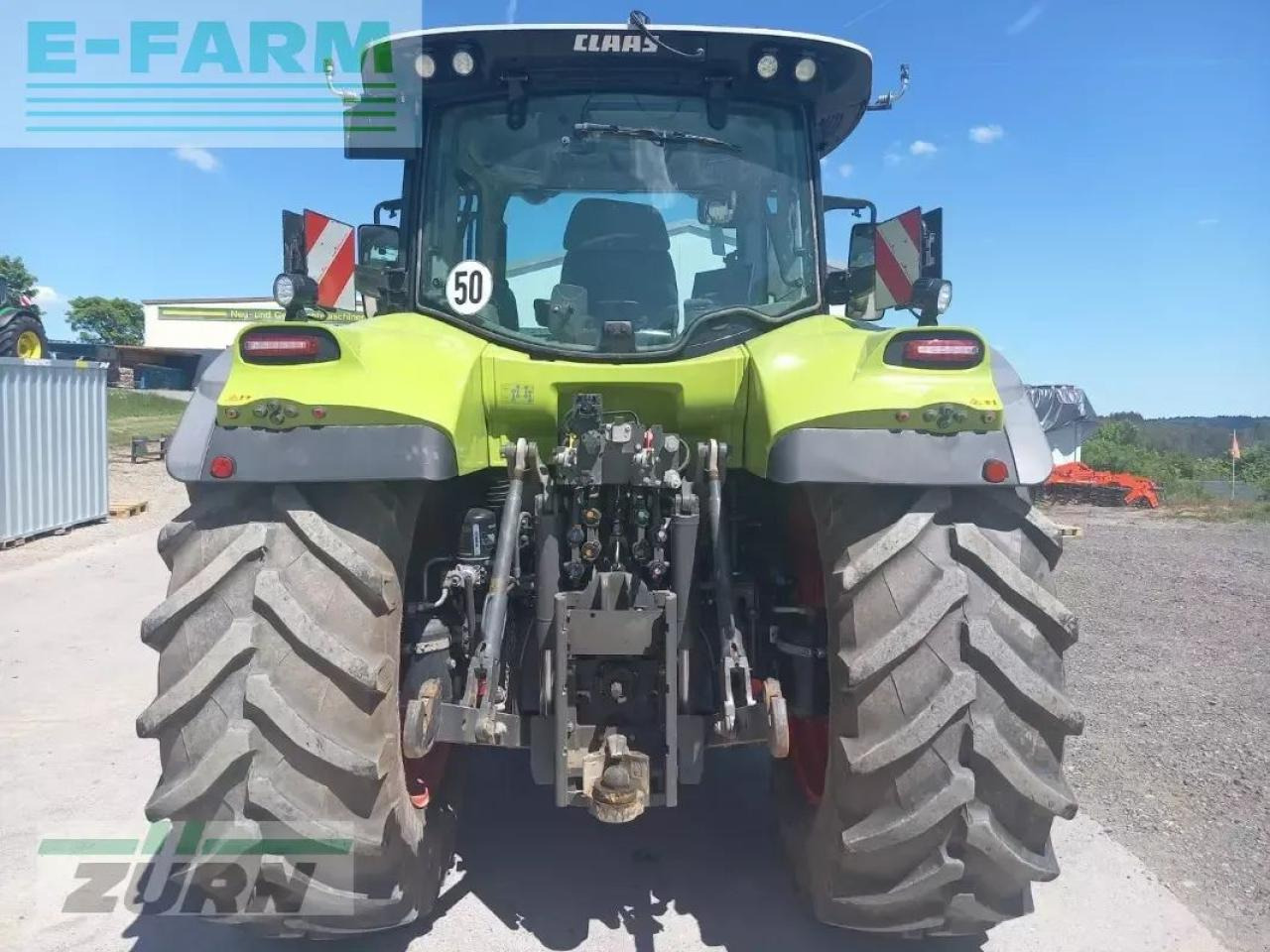 Tracteur agricole CLAAS arion 660 cmatic