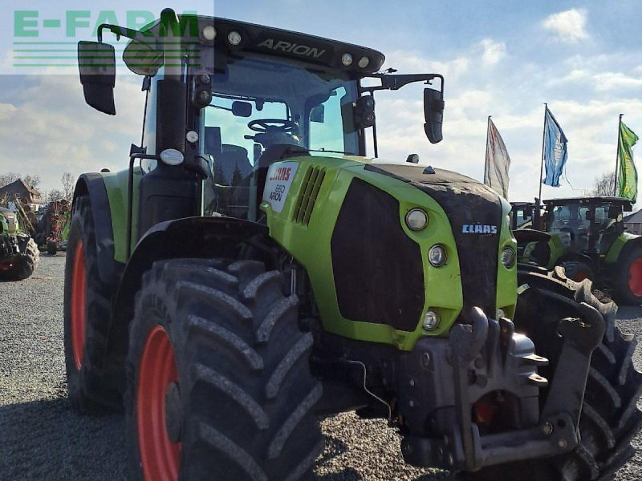 Tracteur agricole CLAAS arion 660 cmatic