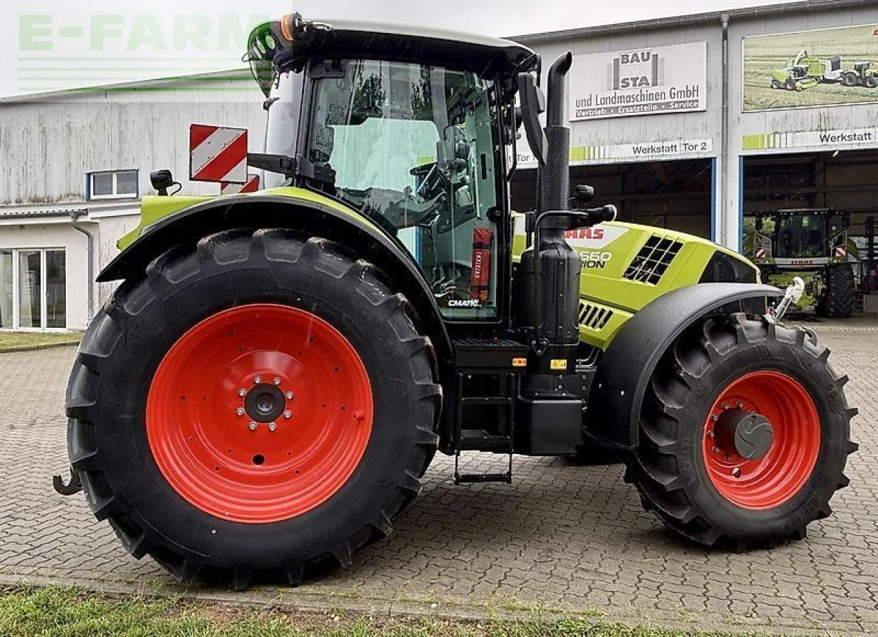 Tracteur agricole CLAAS arion 660 cmatic