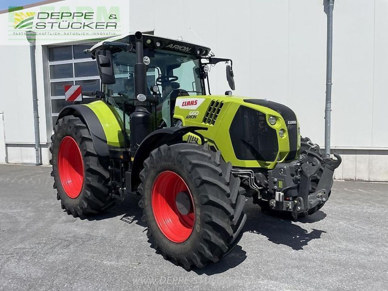 Tracteur agricole CLAAS arion 660 cmatic