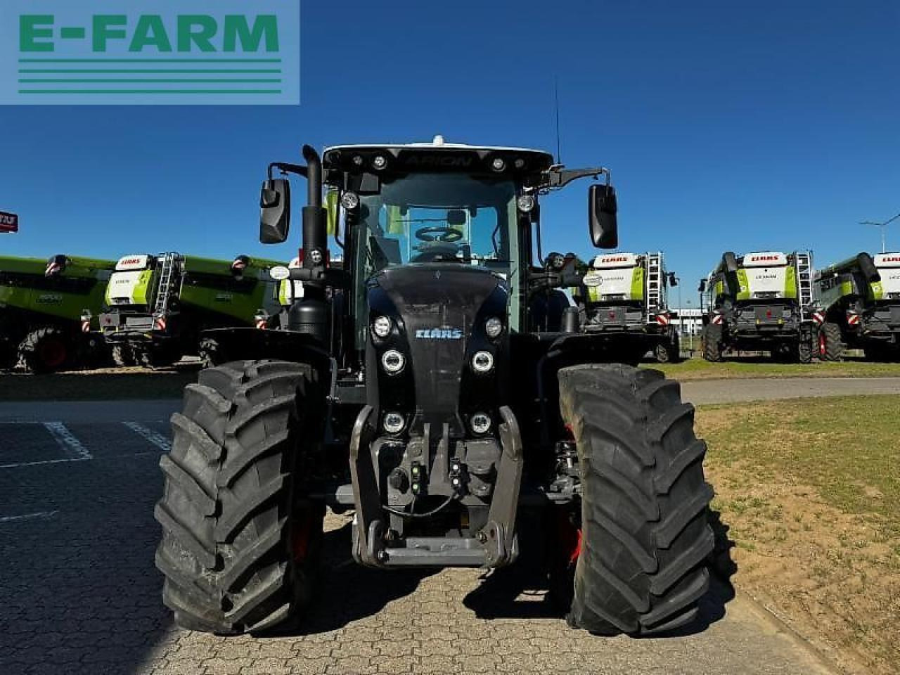 Tracteur agricole CLAAS arion 660 cmatic