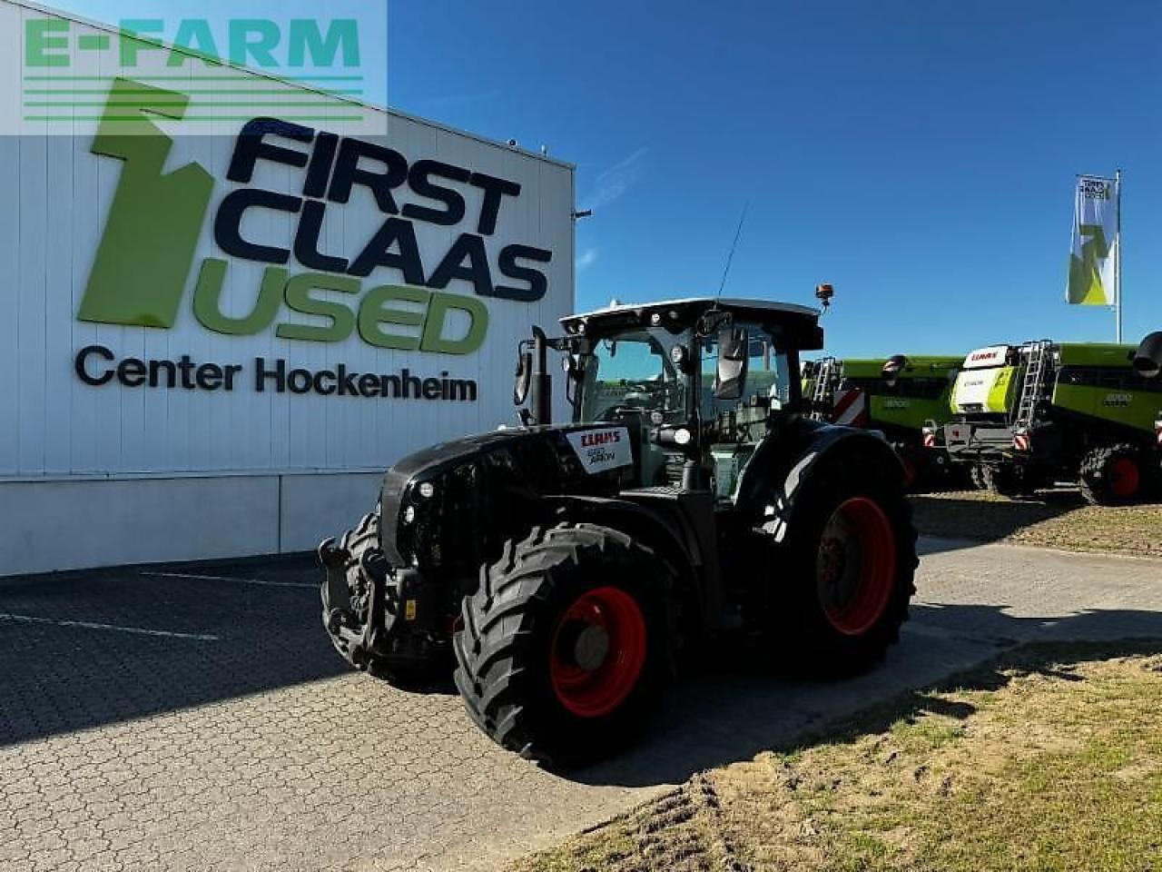 Tracteur agricole CLAAS arion 660 cmatic