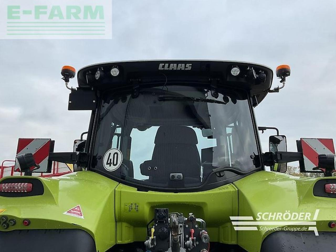 Tracteur agricole CLAAS arion 660 cmatic